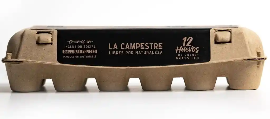 Pack 12 Huevos Talla Xl , Gallinas Felices