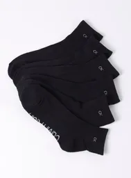 3pk Calcetines Ck Cvm221qt01 Tt Negro Tu