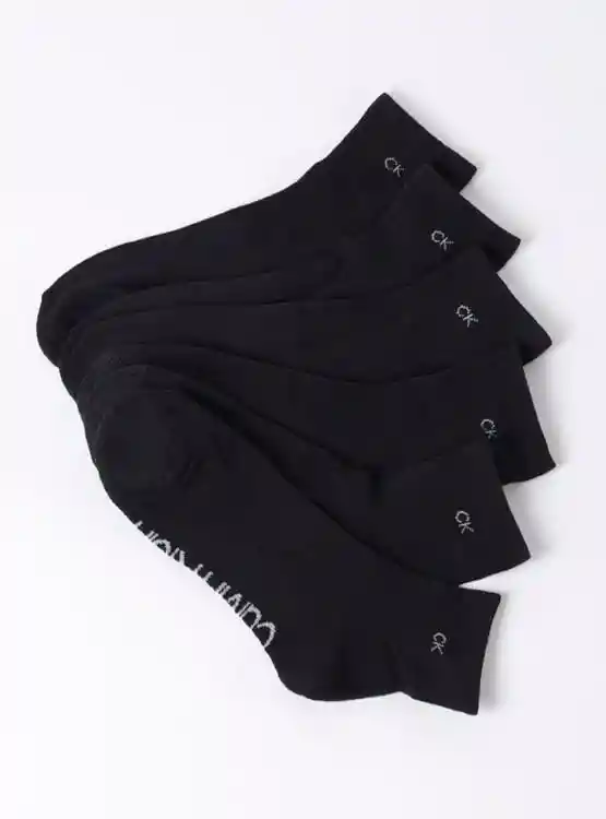 3pk Calcetines Ck Cvm221qt01 Tt Negro Tu