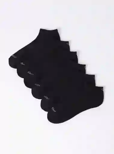 3pk Calcetines Ck Cvm201lc37 Tt Negro Tu