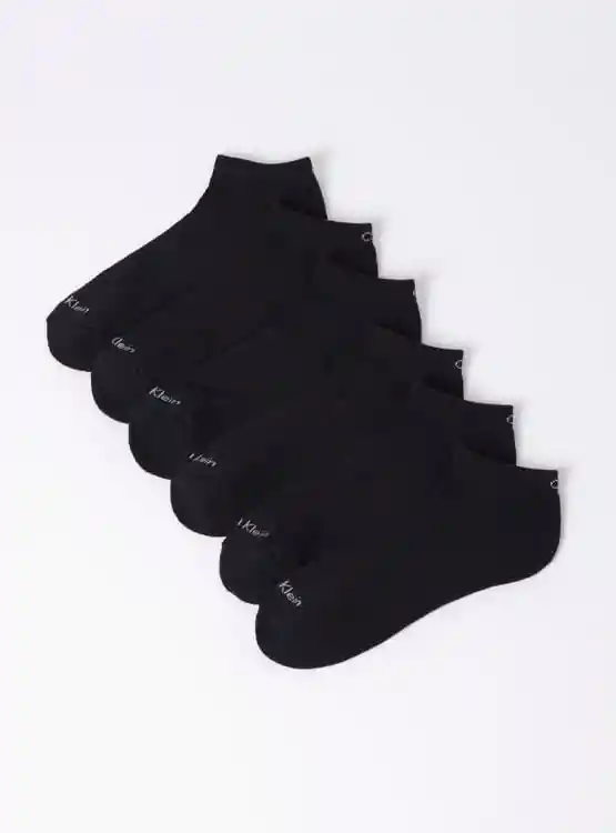 3pk Calcetines Ck Cvm201lc37 Tt Negro Tu