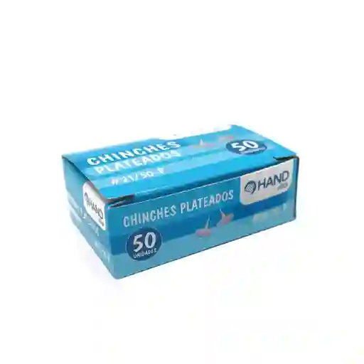 Chinches De Metal, 50 Und Tipo Tachuela Color Plateado