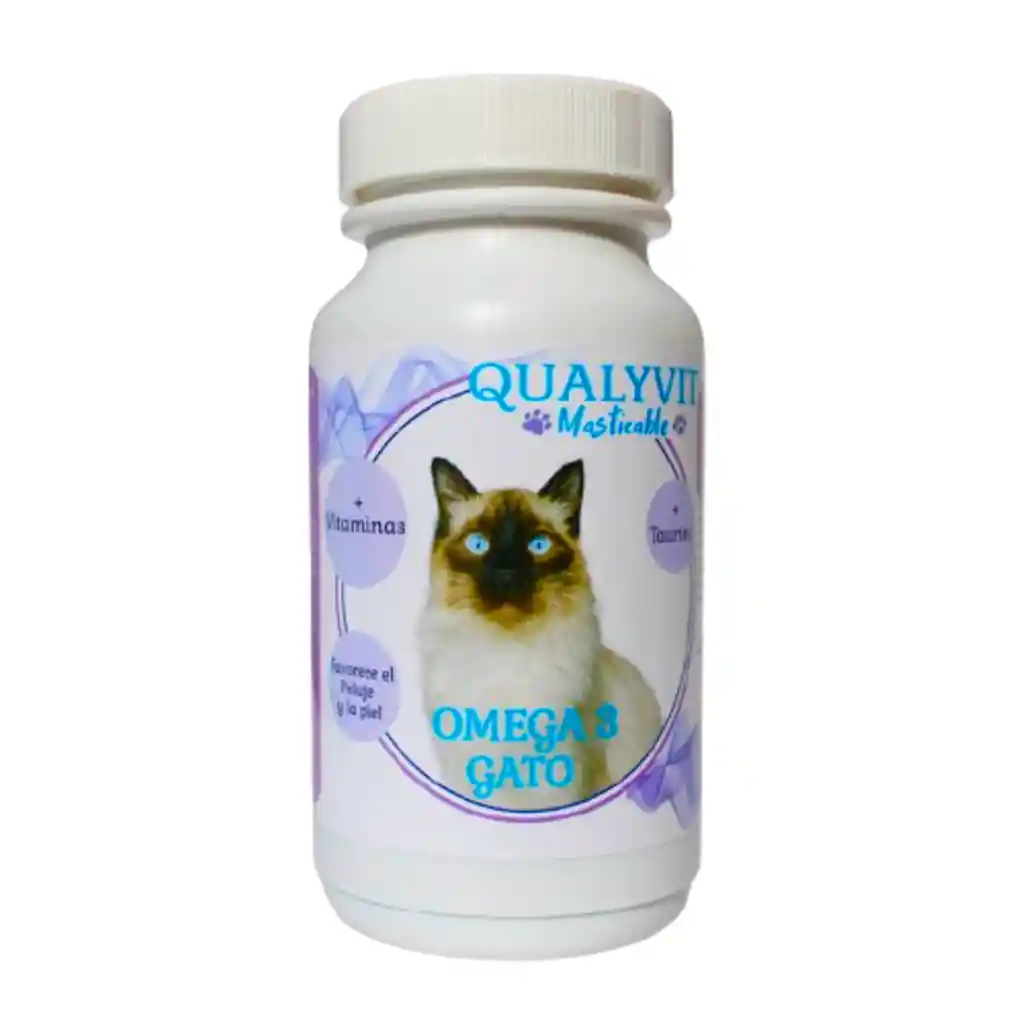 Qualyvit, Omega 3 Para Gatos (120 Gr)