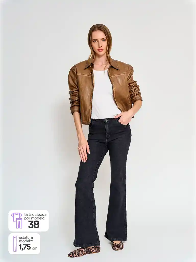 Jeans I25je1017 Pruni Negro 36