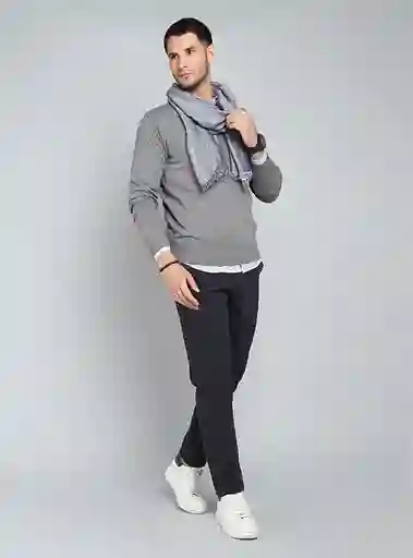 Sweater Arrow Ml Sw31030 Gris S