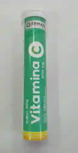 Vitamina C 1000mg Sabor Piña X 20