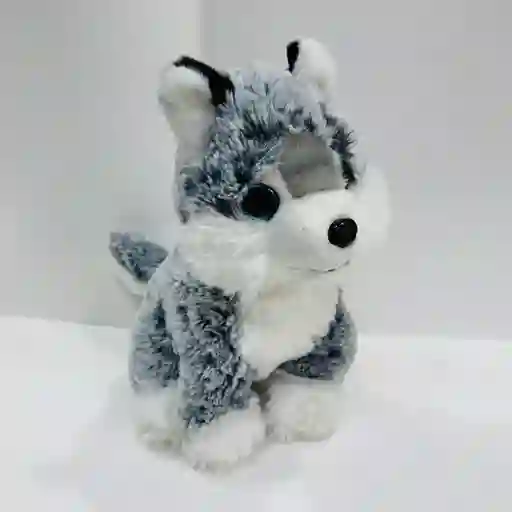 Peluche De Lobo Gris