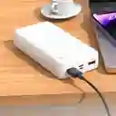 Powerbank Carga Rapida Borofone Bj56a 20000 Mah 22.5w Blanco