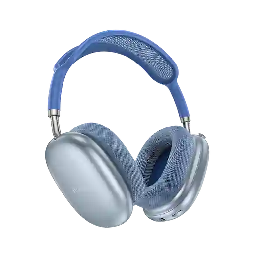 Audifonos Inalambricos Bluetooth De Cintillo Hoco W55 90hrs Azul
