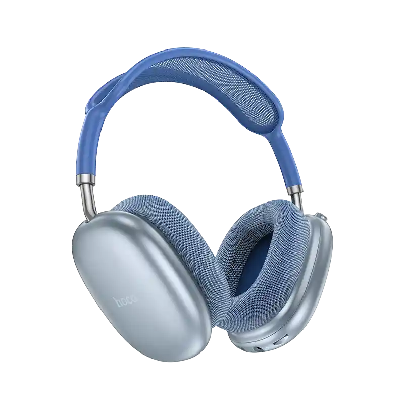 Audifonos Inalambricos Bluetooth De Cintillo Hoco W55 90hrs Azul