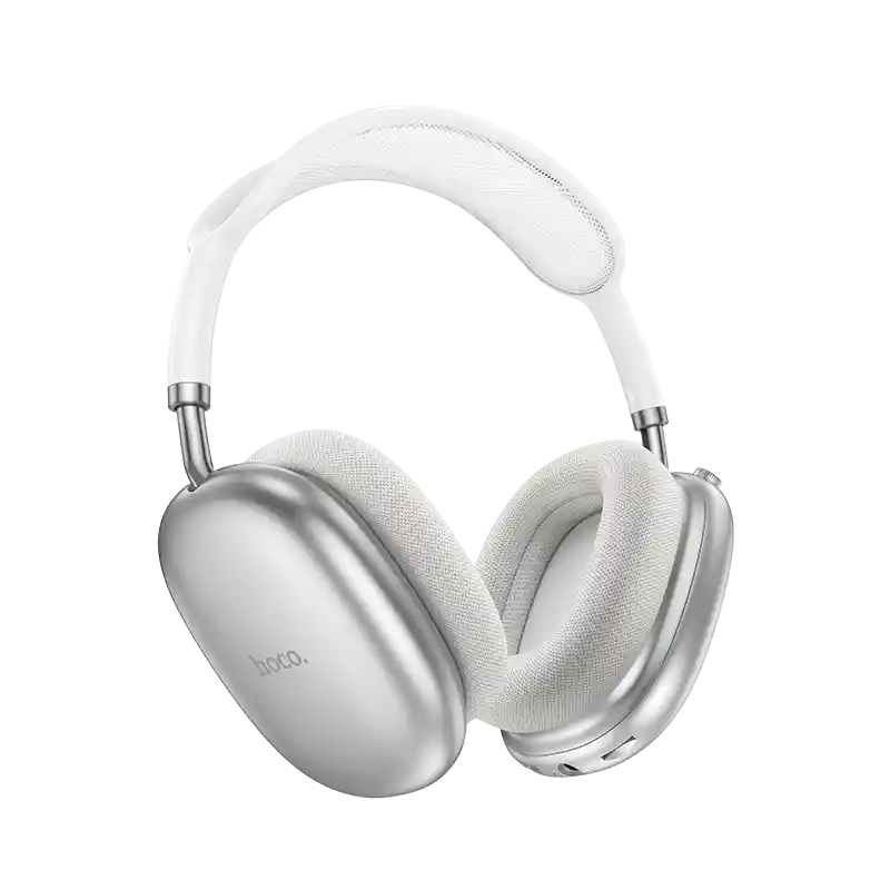 Audifonos Inalambricos Bluetooth De Cintillo Hoco W55 90hrs Plateado