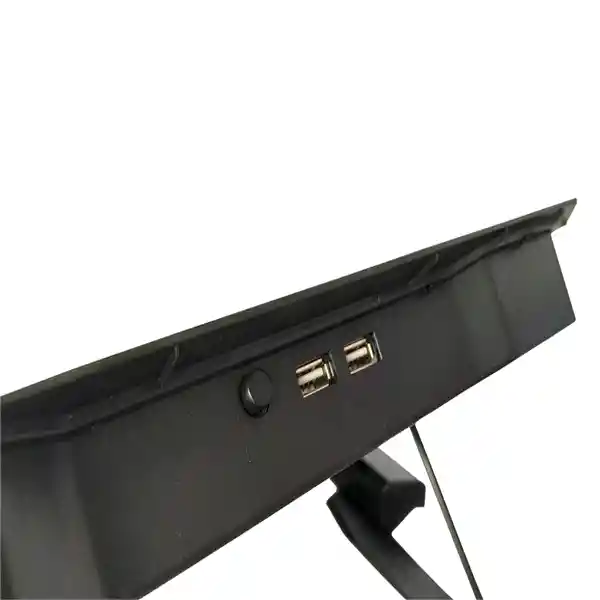 Cooler Para Notebook 12 -17″, Doble Ventilador De 14cm Y Ajustable / Mod. Ut-ntc020