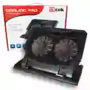 Cooler Para Notebook 12 -17″, Doble Ventilador De 14cm Y Ajustable / Mod. Ut-ntc020