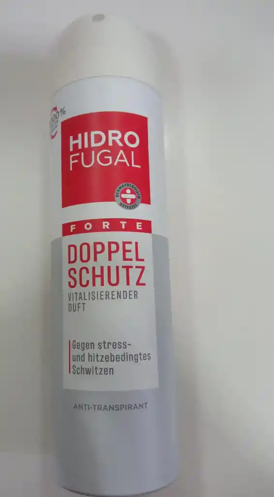 Hidrofugal Antitranspirante Spray Doble Protección X 150 Ml