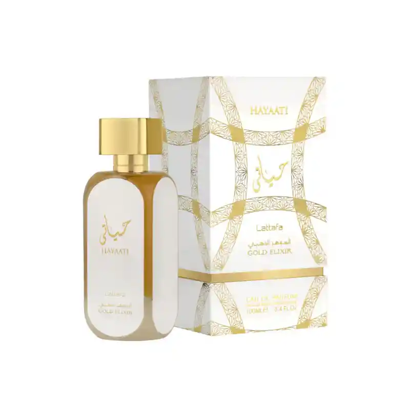 Perfume Lattafa Hayaati Gold Elixir Edp 100ml Unisex.