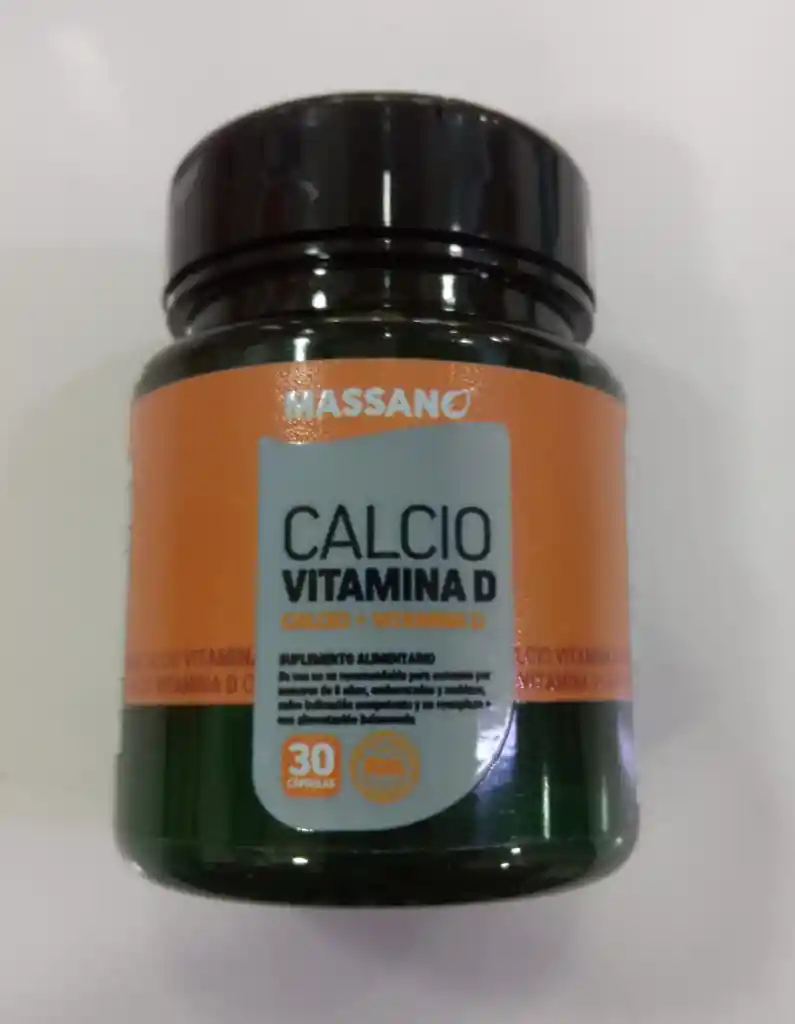 Calcio + Vitamina D Capsulas X 30