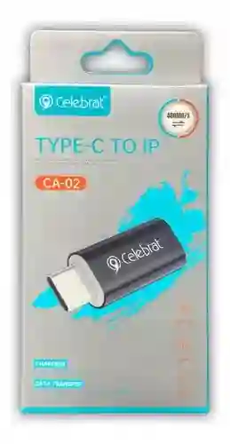 Adaptador Otg Tipo C Macho A Iphone Hembra Ca-02
