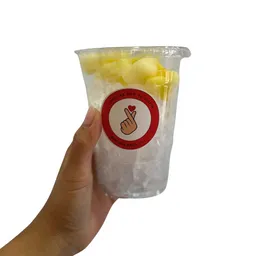 Vaso Con Hielo Con Piña