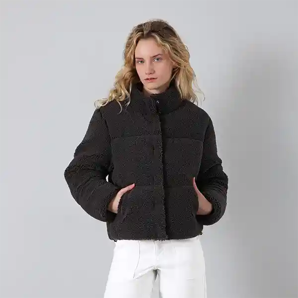 Chiporro Puffa Gris L Mujer Raindoor