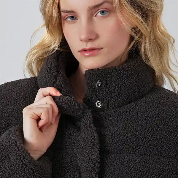 Chiporro Puffa Gris L Mujer Raindoor