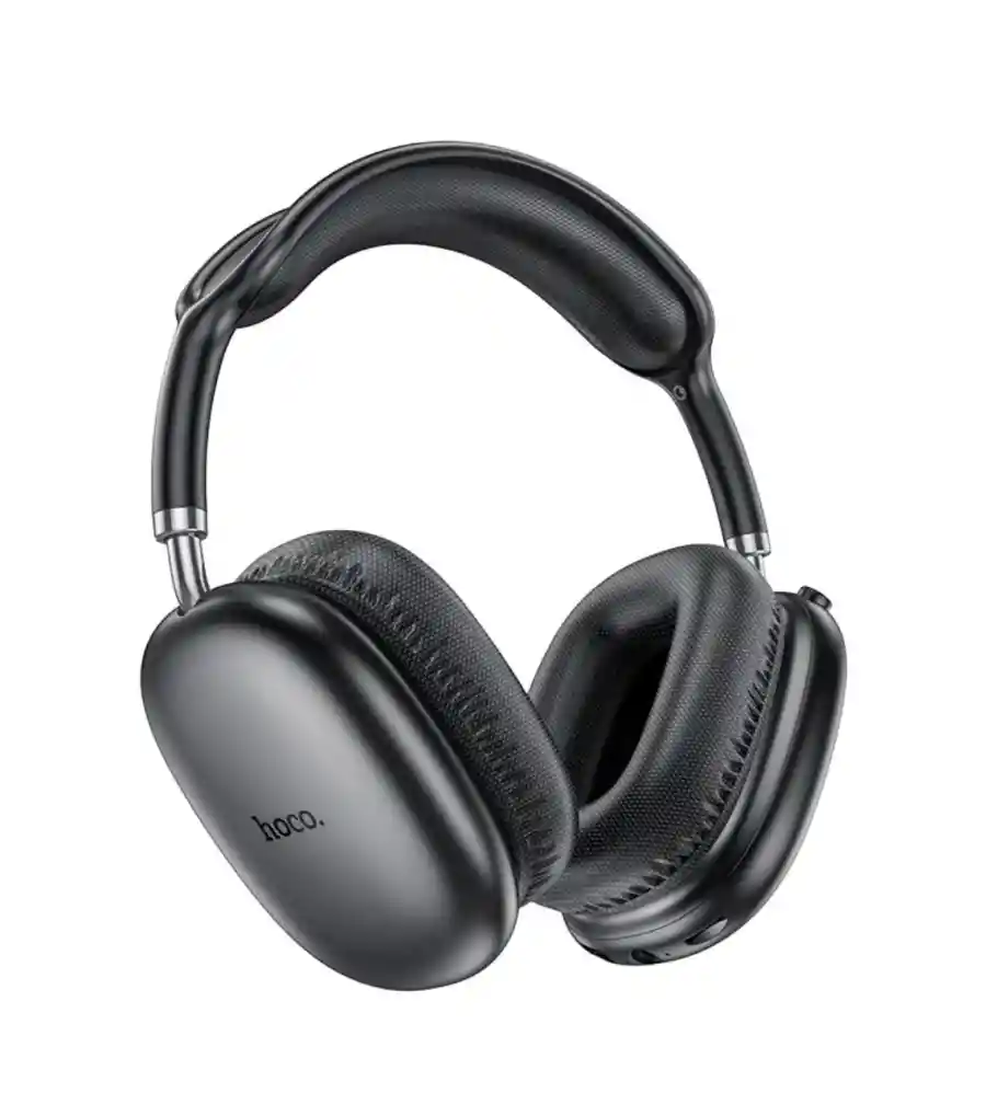 Audifonos Inalámbricos Bluetooth De Cintillo Hoco W35 Air 45hrs Negro