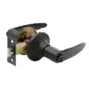 Cerradura Tubular Con Manilla Odis 203 Baño - Negro