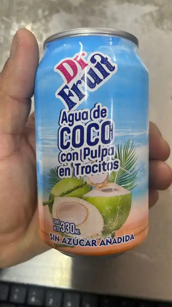 Dr Fruit Agua De Coco 330ml