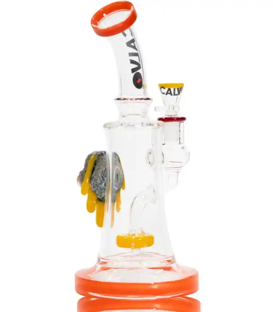 Bong Mad Face Rig 25 Cm Calvo Glass