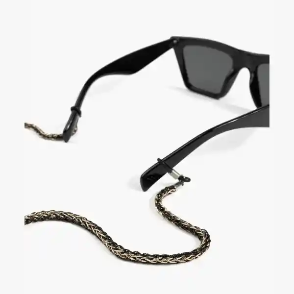 Strap Sujetador Lentes Mujer Tejido Negro