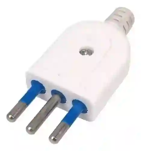 Pack3 Enchufe Macho Volante 2p+t 10a 250v 1500w