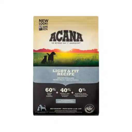 Alimento Perro Acana Light And Fit 11.4kg