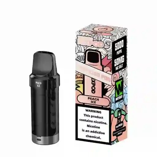 Nexpod Recarga 5.000 Puffs 5% - Peach Ice