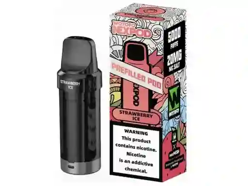 Nexpod Recarga 5.000 Puffs 5% - Strawberry Ice