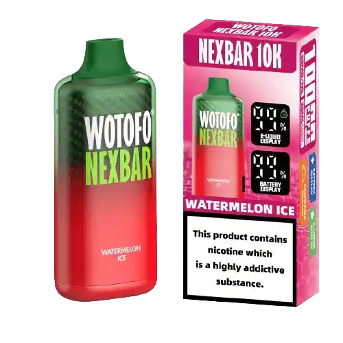 Vaporizador Nexbar 10.000 Puffs 5% - Watermelon Ice