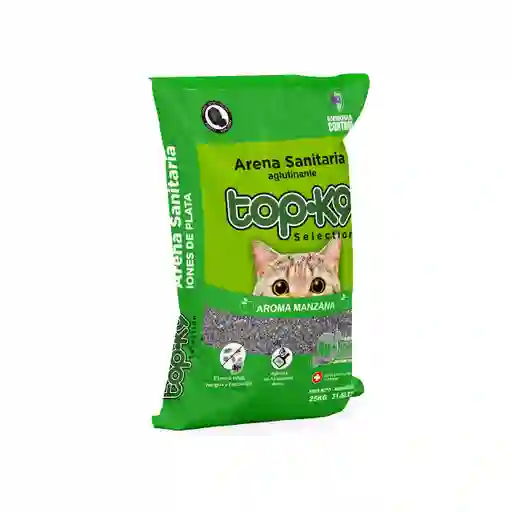 Arena Sanitaria Top K9 – Aroma Manzana10 Kg