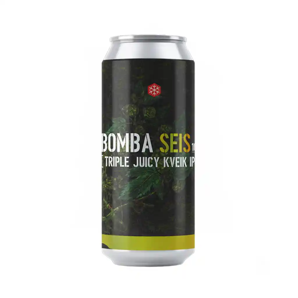 Granizo Bomba Seis - Triple Juicy Kveik Ipa 473cc