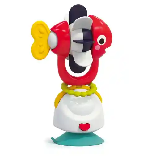Juguete Sonajero Interactivo Con Succión Pez -¡hola Toys!