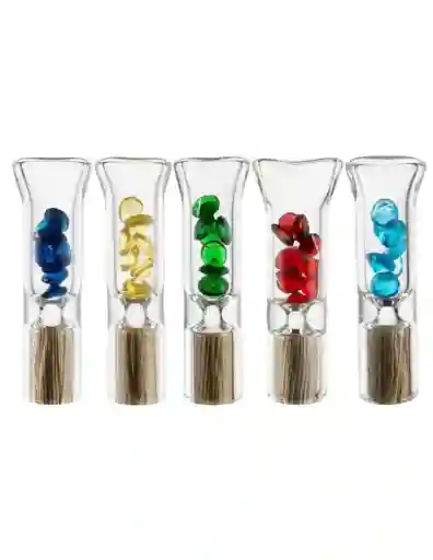 Boquillas Vidrio Cookies Bling Husk Gem