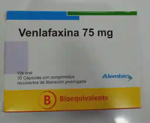 Venlafaxina 75 Mg X 30 Comprimidos Recubiertos Lp
