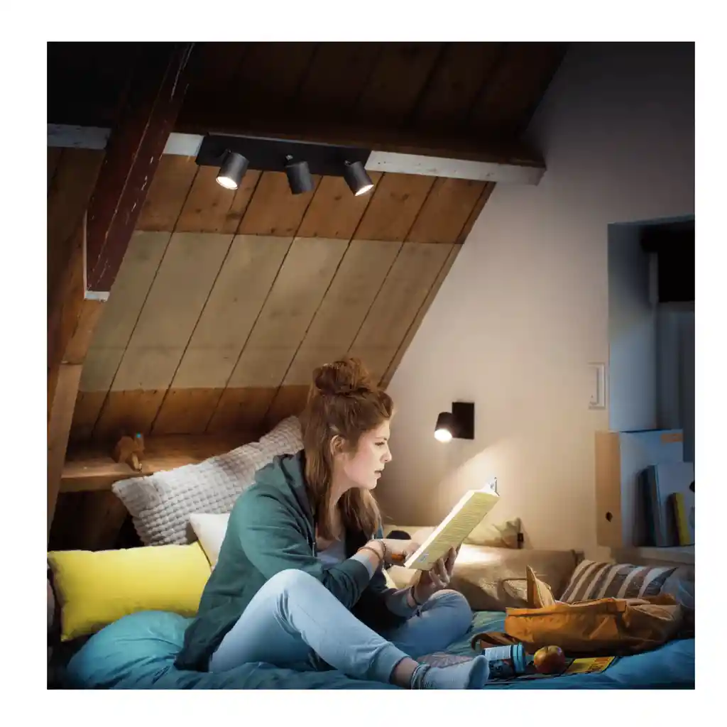 Pack De 4 Led Gu10 Essential Corepro Ledspot 730lm Gu10 865 60d Luz Fria