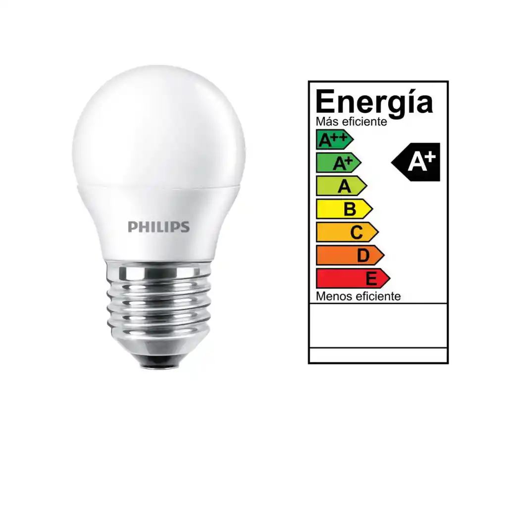 Pack 4 Gotas Led Versión Estándar Ecohome Ledbulb 4w E27 6500k G45 1pf Ar