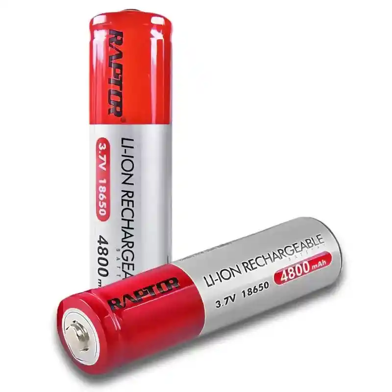 Pilas Recargable Raptor 18650