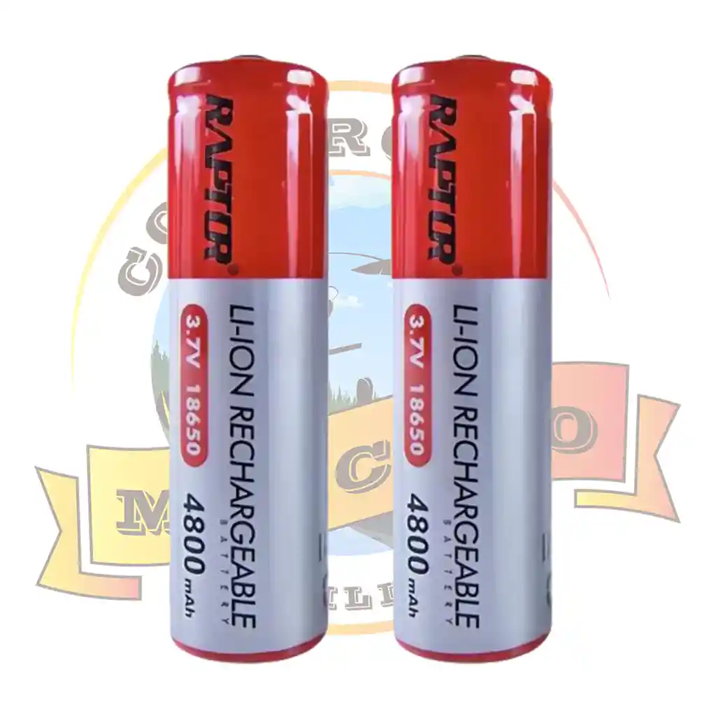 Pilas Recargable Raptor 18650