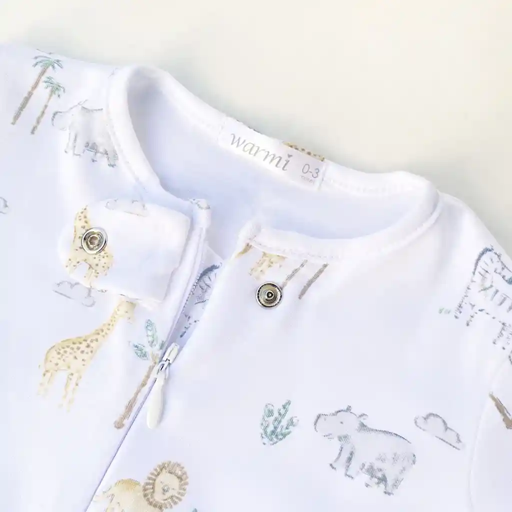 Warmi Enterito Con Cierre Leon Safari 6a9