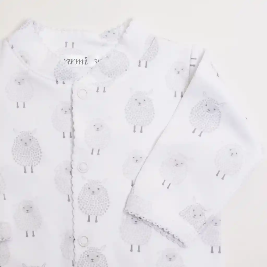 Warmi Enterito Picueta Ovejas Grises 3a6