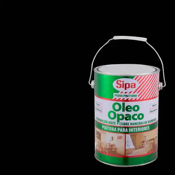 Oleo Opaco Negro 1 Gl. Sipa