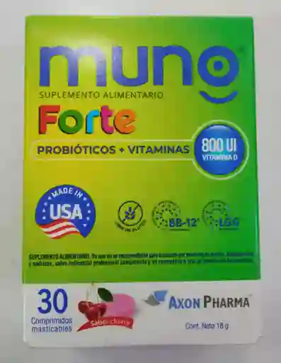 Muno Fortex 30 Comprimidos Maticables