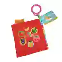 Libro Sensorial Tela Estimulación Visual Juguete Bebe (frutas)