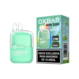 Vaporizador Oxbar Mini 2200 Puffs Menta Tropical