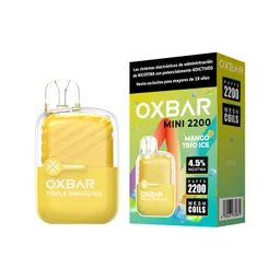 Vaporizador Oxbar 2200 Puffs Mini Mango Trío Ice